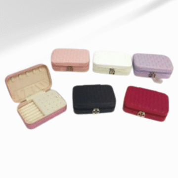 جعبه جواهرات چرمی