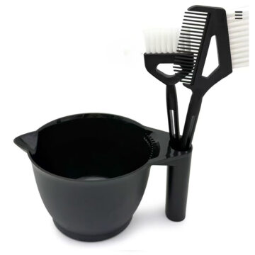 ست کاسه و برس رنگ